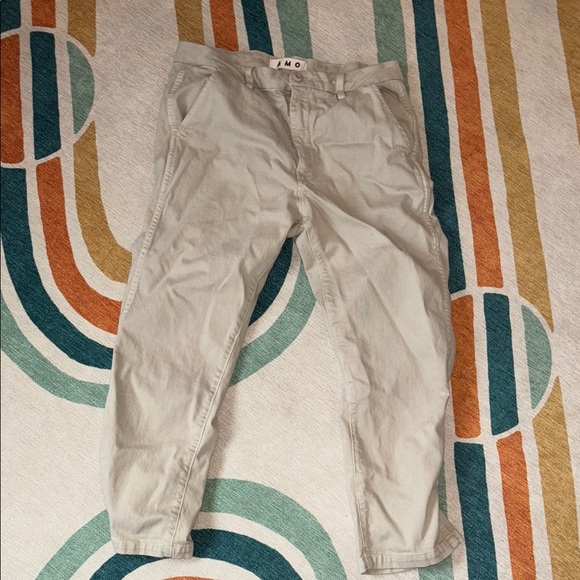 AMO Beige Casual Pants - Picture 1 of 9